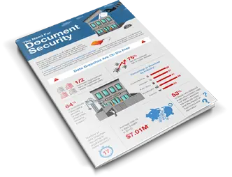 Canon, The Need For Document Security Infographic, Doing Better Business