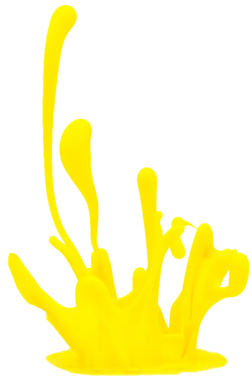 yellow, ink splash, HP, Hewlett Packard, Doing Better Business