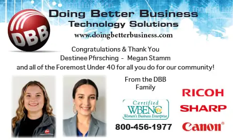 Foremost under 40 Destinee - Megan S 11-23