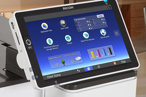 Cost Management, screen usage details, Ricoh, Doing Better Business