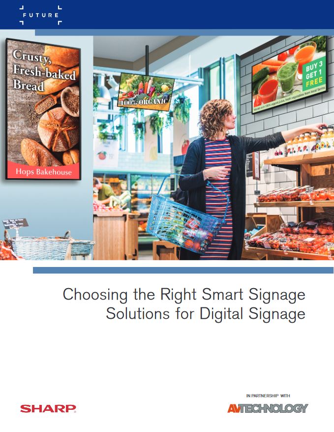 Sharp, Choosing The Right Smart Signage Solutions For Digital Signage, Doing Better Business