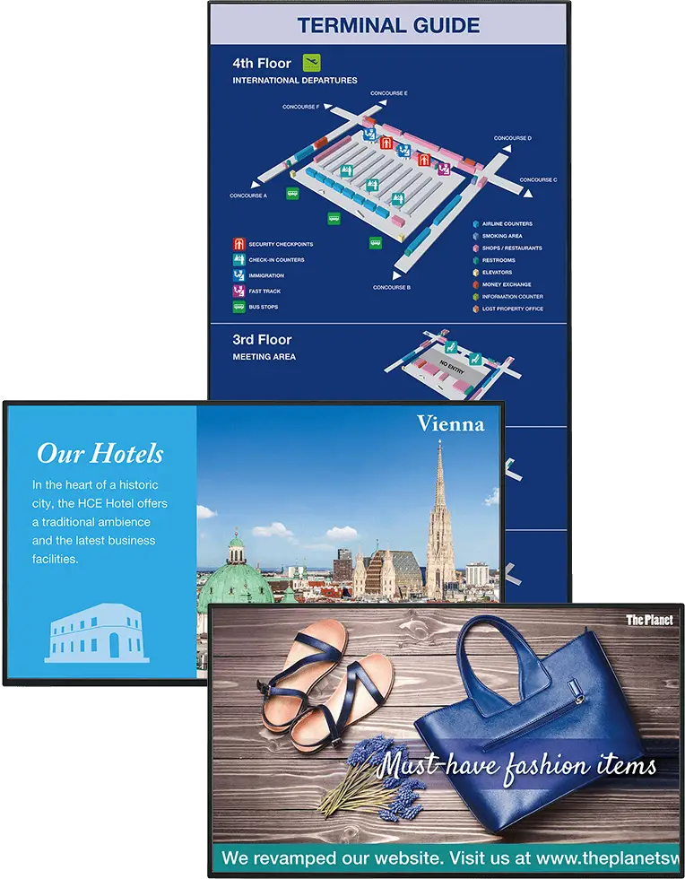 Sharp, Displays, Professional Display, Doing Better Business