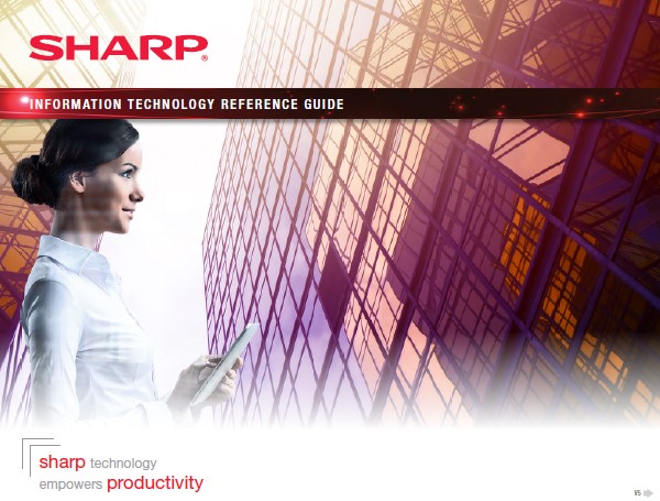 Sharp, It Reference Guide, Education, Doing Better Business