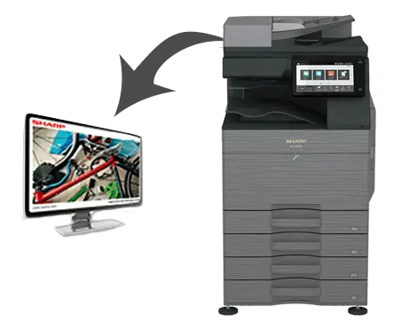 Scan 2 Desktop, Software, Sharp, Doing Better Business