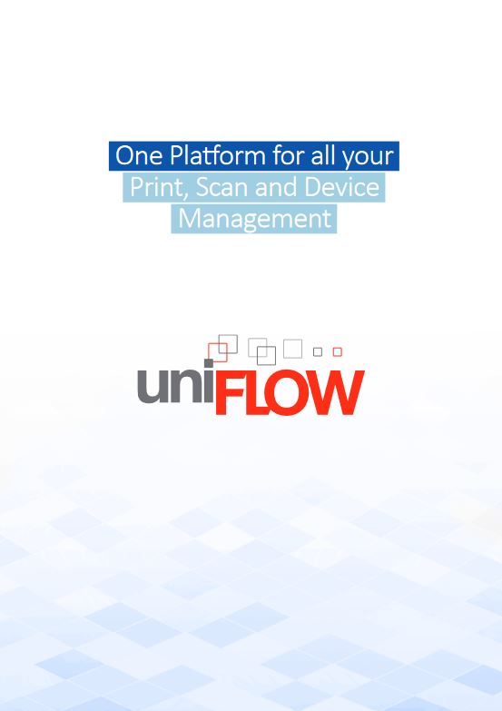uniflow, canon, brochure, Doing Better Business